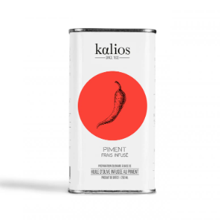 Huile d'olive au piment