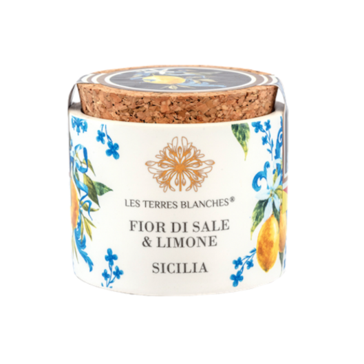 Sel de Sicile & Citron – Pot en céramique