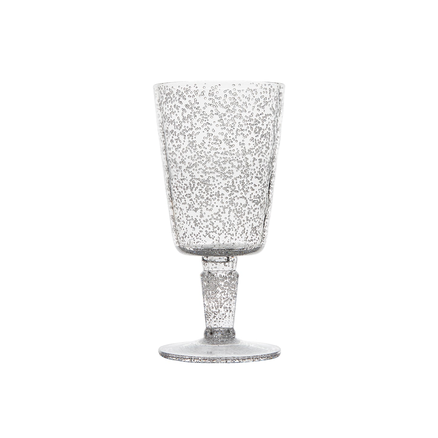 Verre à pied bulles incassable