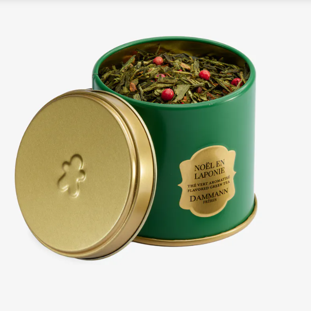 Noël en Laponie – Thé vert de Noël – Boîte 100 g