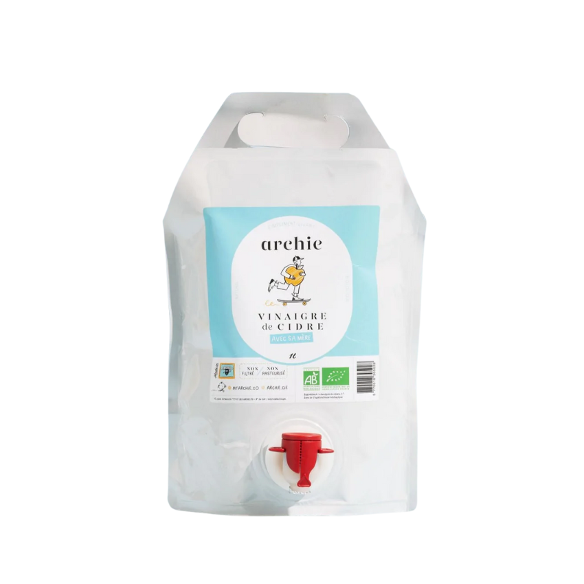 Recharge Vinaigre de cidre ARCHIE – 1 L, format économique - L'essentiel