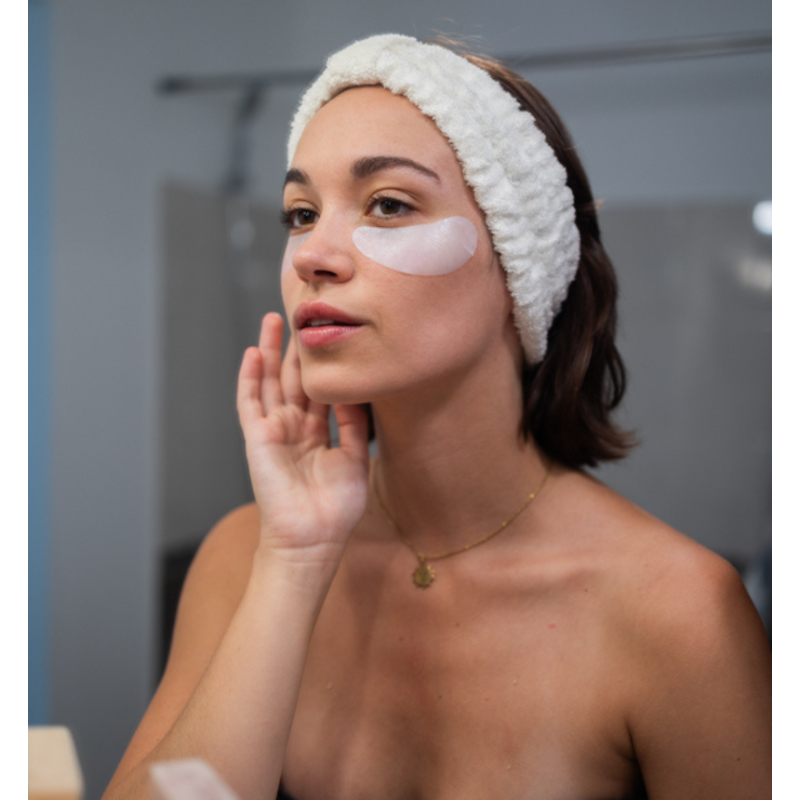 Bandeau cheveux pour routine beauté