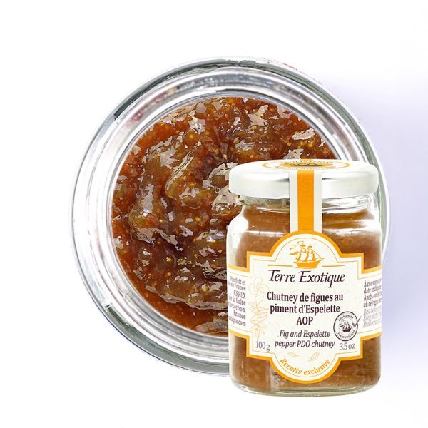Chutney de figues au piment d'Espelette