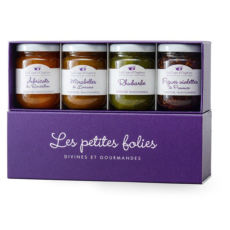 Temp boutique 20 Coffret 4 confitures VIDE - L'essentiel