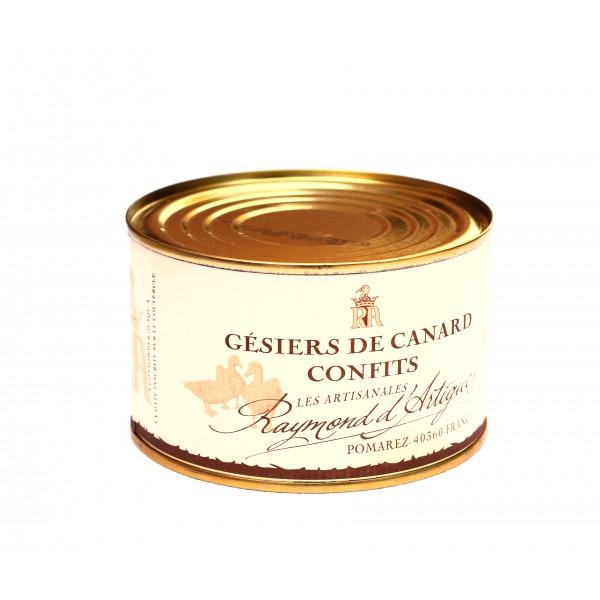 Soupes et plats préparés Gésiers de canard confits - L'essentiel