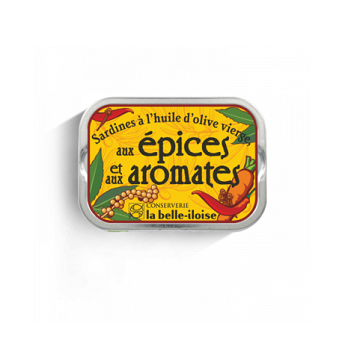 Produits de la mer Sardines aux épices et aux aromates - L'essentiel