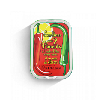 Produits de la mer Sardines aux 2 piments - L'essentiel