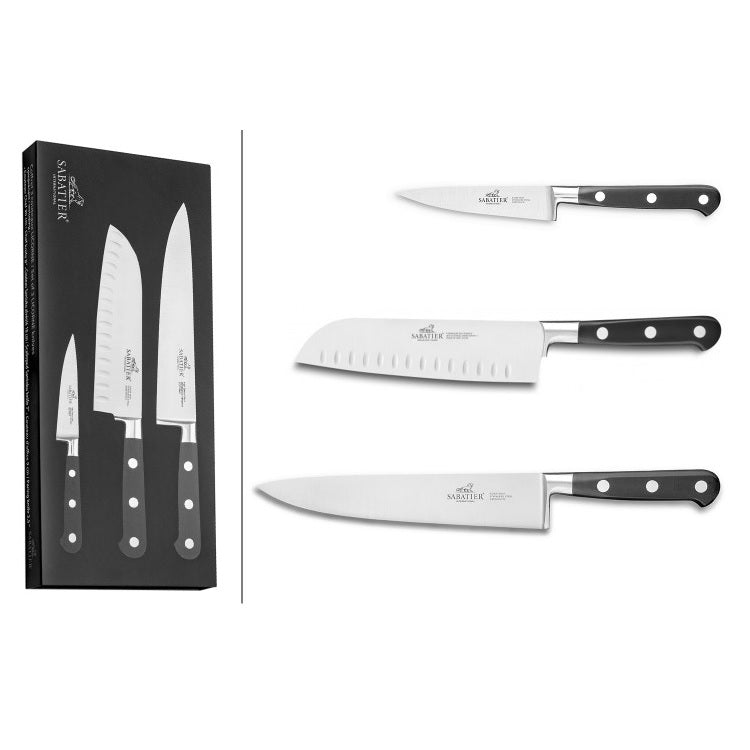 Coffret 3 couteaux Licorne - L'essentiel