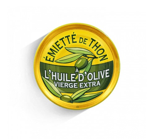 Emietté de thon à l'huile d'olive