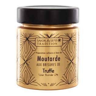 Moutarde saveur truffe Collection OR