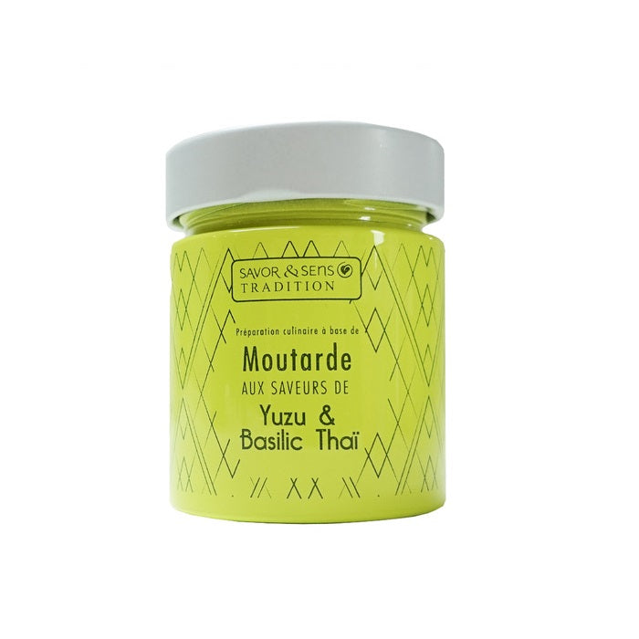 Moutarde saveur Yuzu & Basilic Thaï - L'essentiel