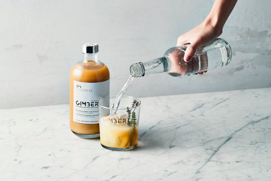 GIMBER : notre histoire avec la boisson au gingembre bio et sans alcool