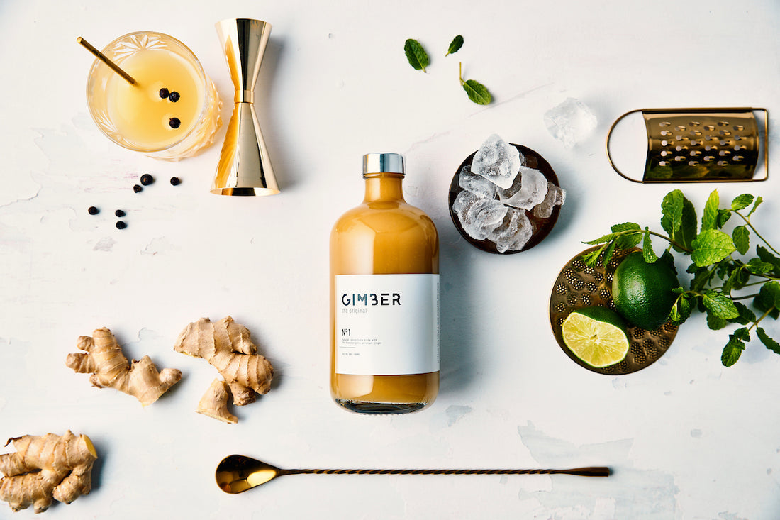Gimber drink - un concentré de gingembre BIO -  LA nouvelle boisson