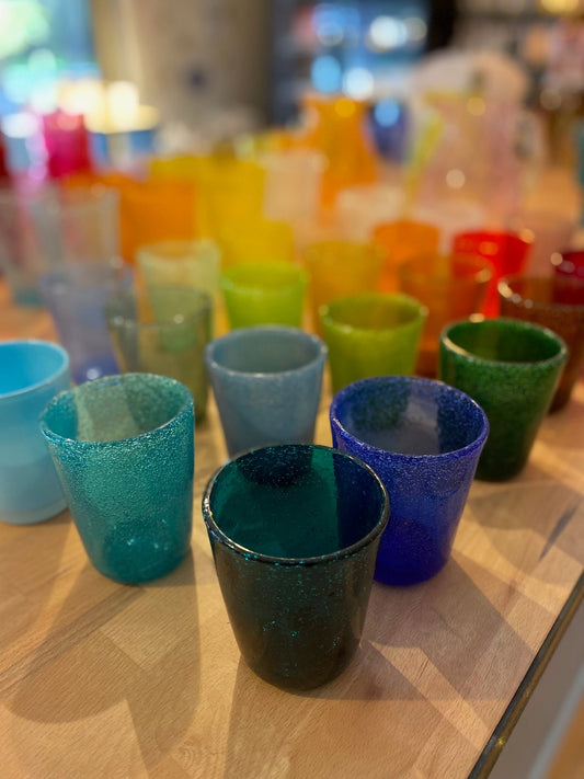 Memento : les verres bulles de toutes les couleurs