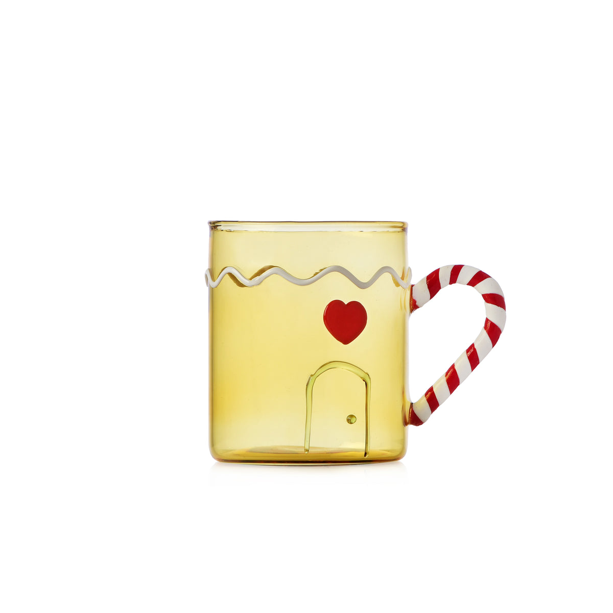 Mugs en verre, anse sucre d'orge – Collection Sweet & Candy