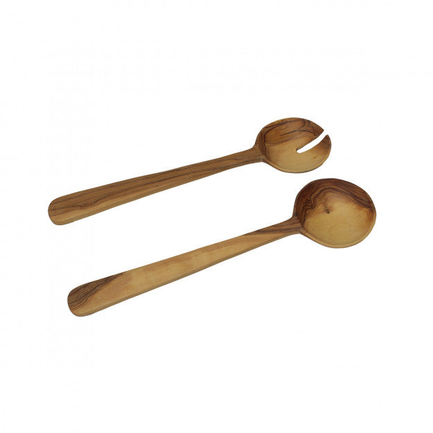 Couverts à salade en bois