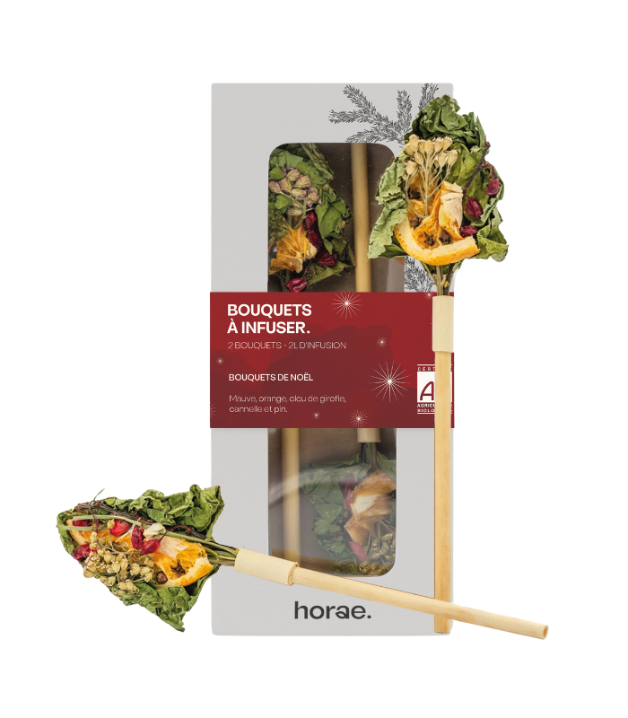 Deux Bouquets à Infuser Sapin de Noël Bio