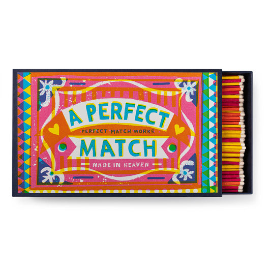 Boite XXL d'allumettes "A perfect Match" - L'essentiel