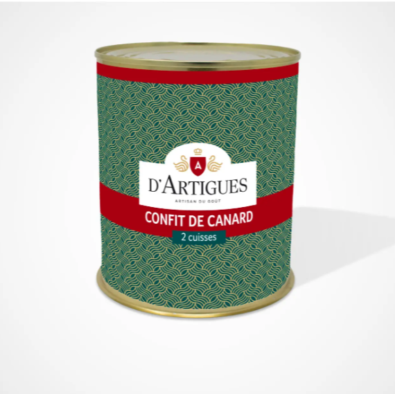 Confit de canard - 2/4 cuisses ou manchons - L'essentiel