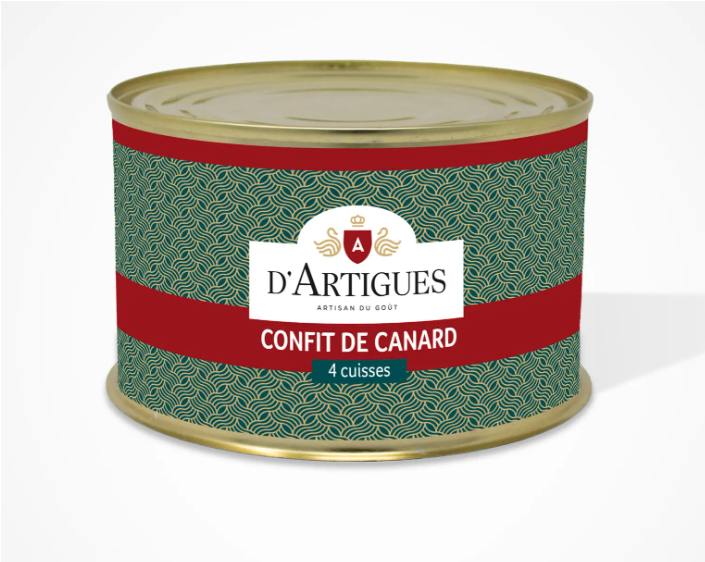 Confit de canard - 2/4 cuisses ou manchons - L'essentiel