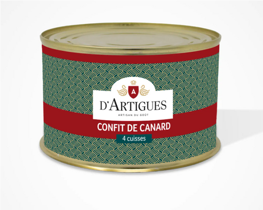 Confit de canard - 2/4 cuisses ou manchons - L'essentiel