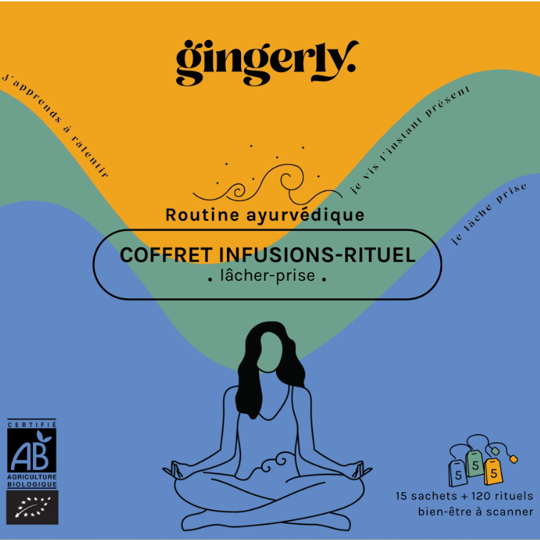 Coffret cadeau - Tisanes routine lâcher-prise - L'essentiel