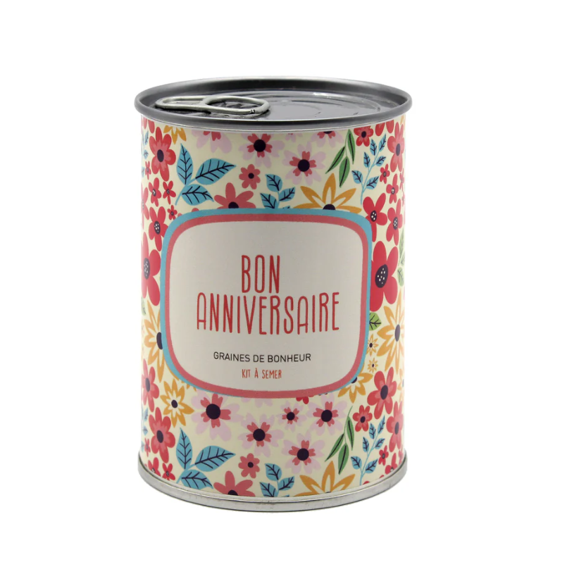 Kit à semer – « Bon anniversaire » - L'essentiel