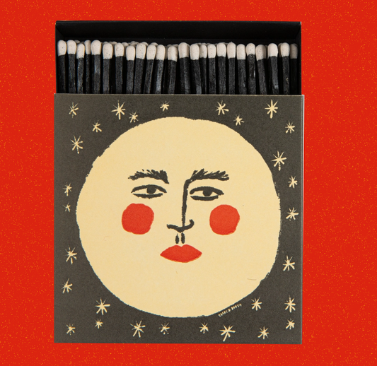 Boîte d’allumettes carrée  – Design illustré - L'essentiel