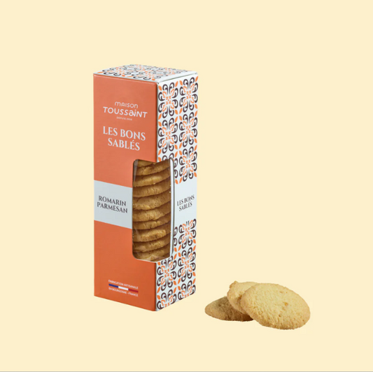 Les Bons Sablés - Romarin et Parmesan - L'essentiel
