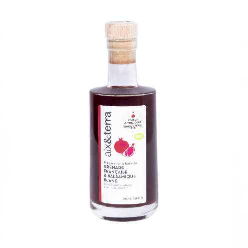 Vinaigre de Grenade Française & Balsamique Blanc BIO