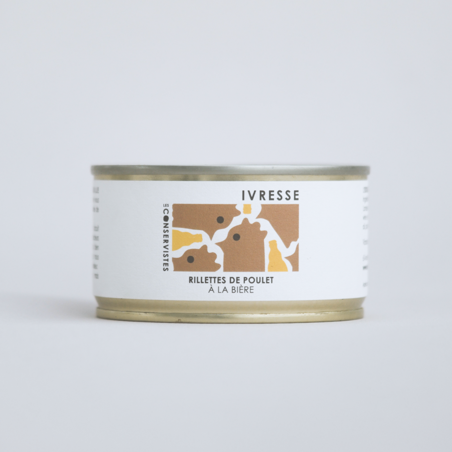 Ivresse – Rillettes de poulet à la bière - L'essentiel
