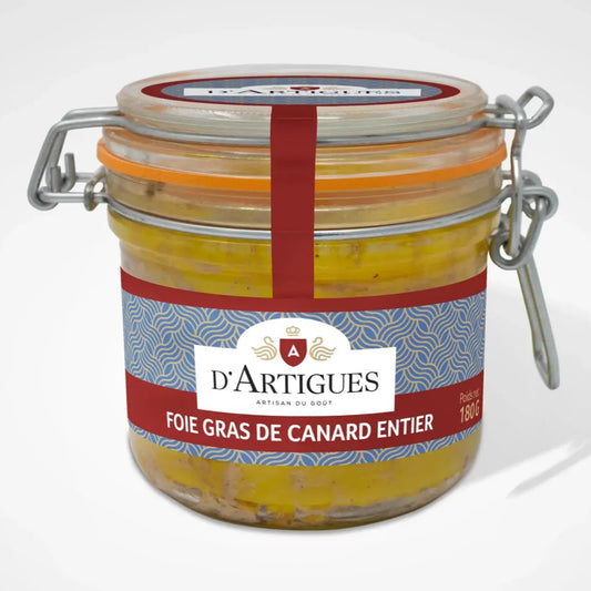 Foie gras de canard entier 180 g