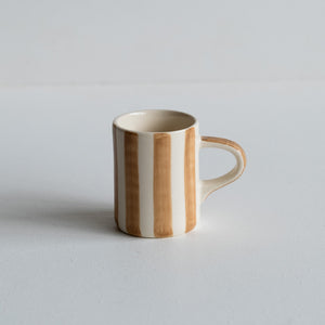 Tasse à expresso rayée Candy Stripe