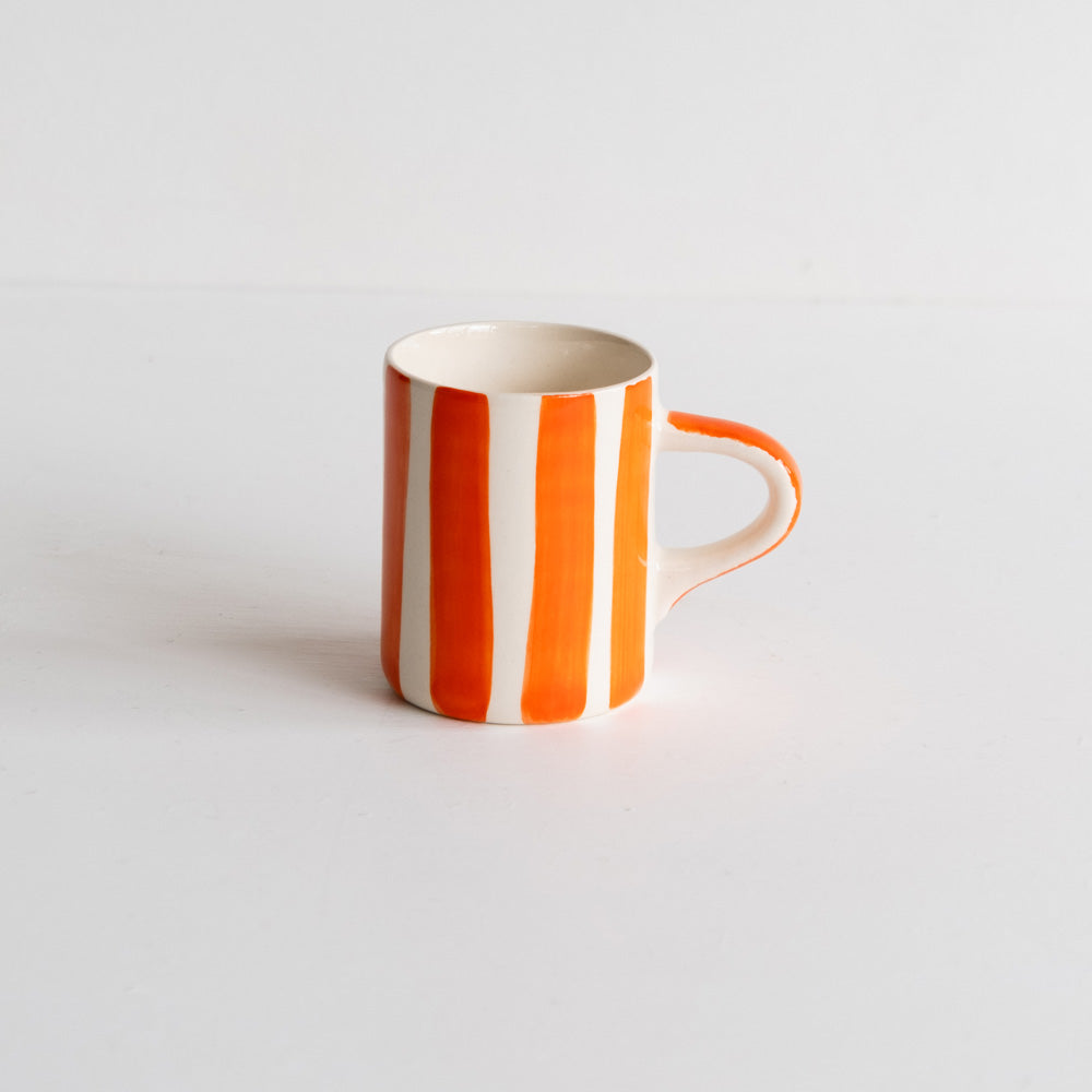 Tasse à expresso rayée Candy Stripe