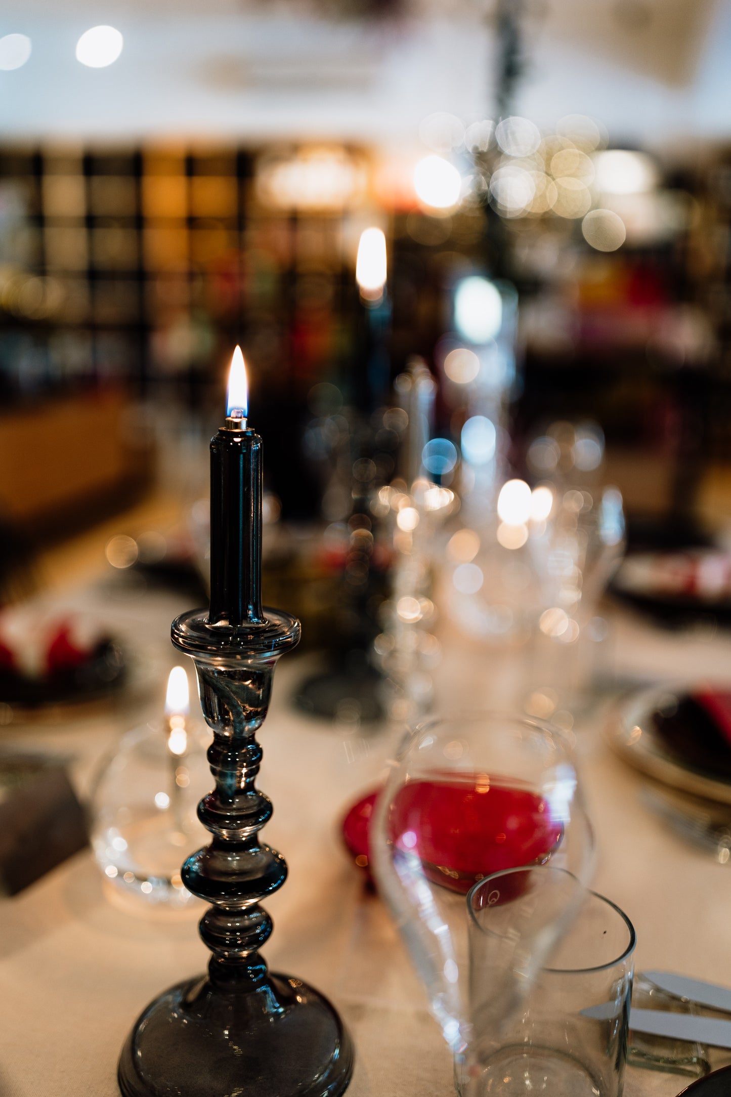 Chandelier lampe à huile smoke (M, L) - L'essentiel