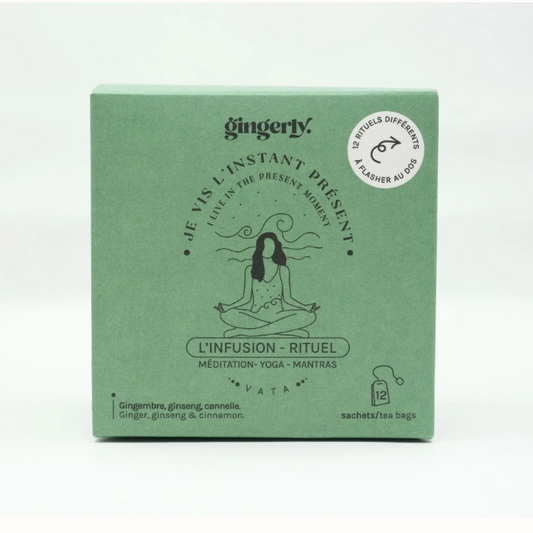Infusion-rituel bio "Je vis l'instant présent" - L'essentiel