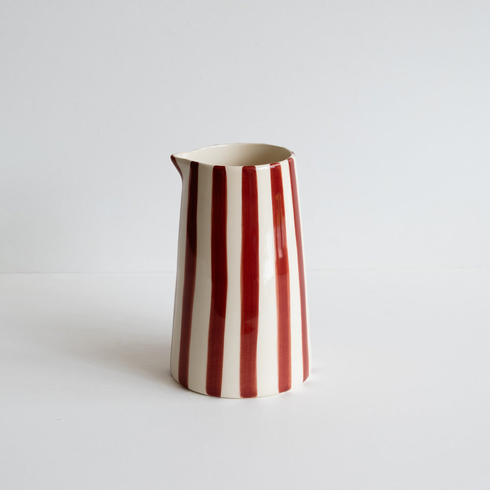 Grand pichet rayé Candy Stripe