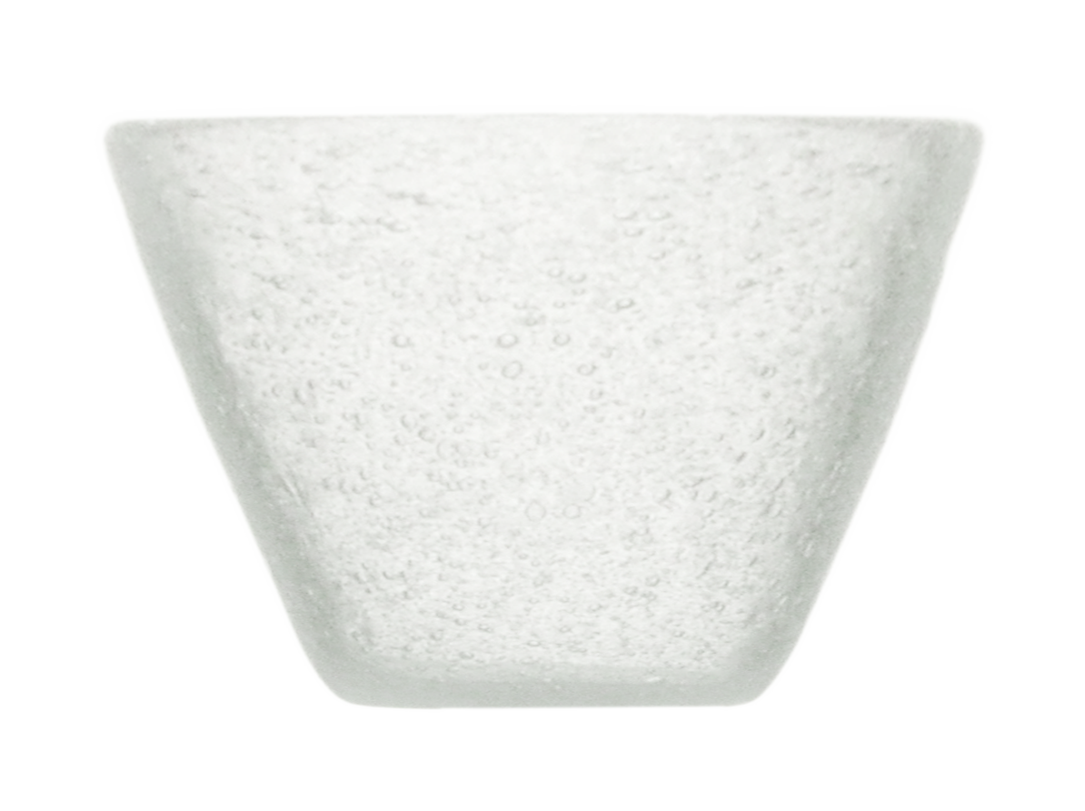 Saladier bulles en verre