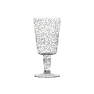 Verre à pied bulles incassable