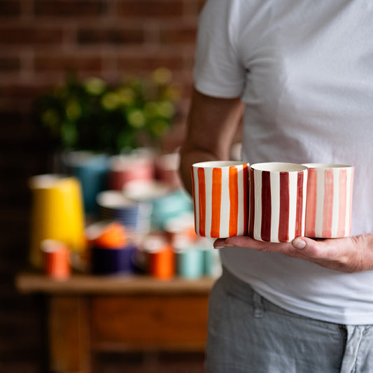 Mug rayé (grosses rayures) - L'essentiel