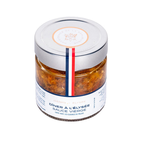 Sauce vierge diner à l'Elysée