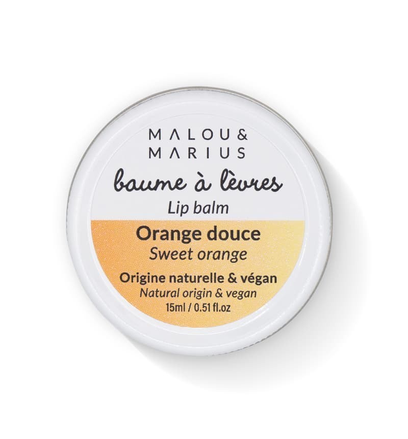 Baume à lèvres - orange douce
