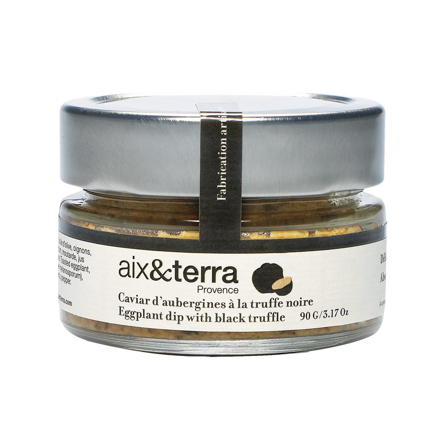 Caviar d'aubergines à la truffe noire