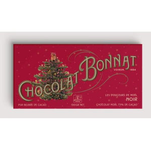 Tablette de Noël chocolat Noir