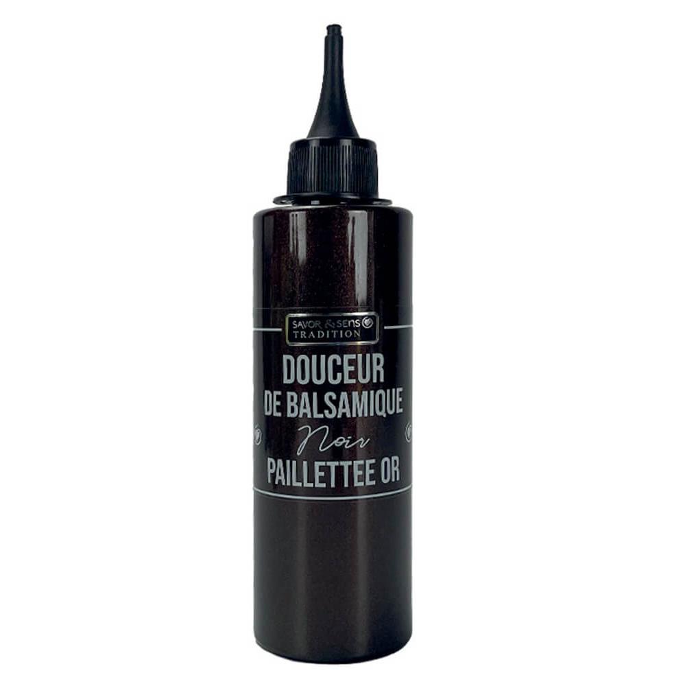 Crème balsamique, paillettée OR