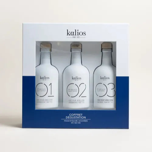 Coffret dégustation 3 huiles