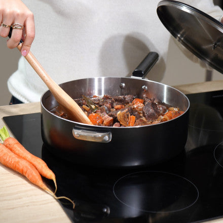 La Merveilleuse sauteuse inox 28 cm