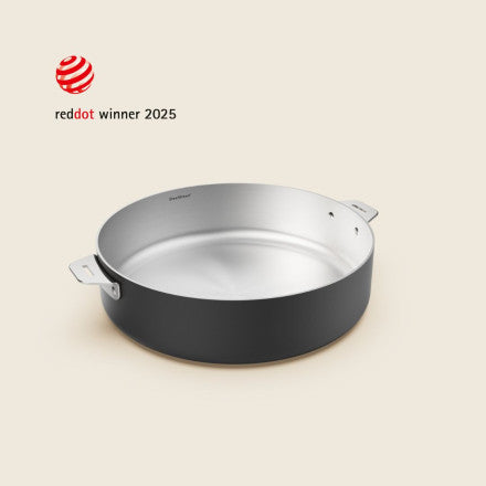 La Merveilleuse sauteuse inox 28 cm