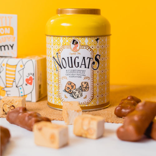 Assortiment Nougats - Boite métal