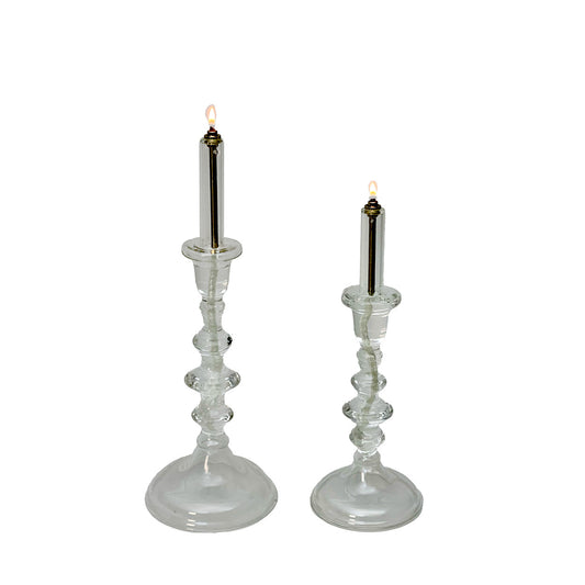 Chandelier lampe à huile transparent (M et L) - L'essentiel